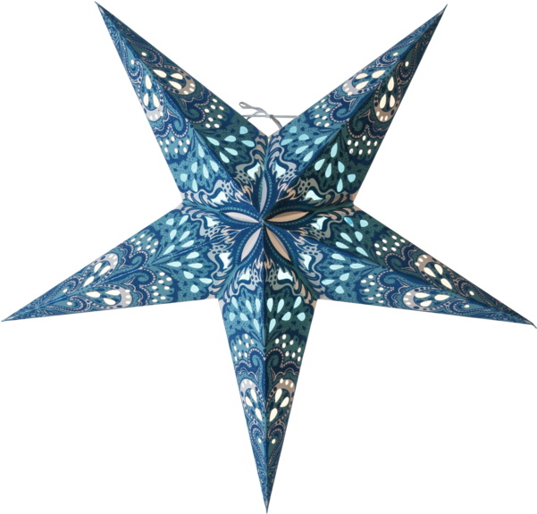 Paper Star Bright - Om Gallery Paper Star Lantern, Lavender Dreams (600x600), Png Download