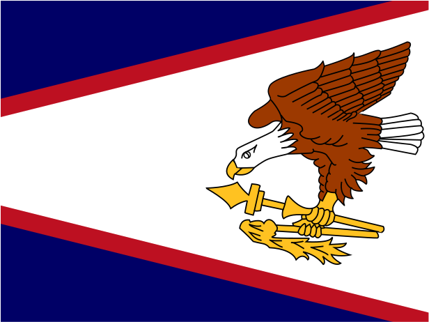 Flag Of American Samoa Logo Png Transparent - Flag Of American Samoa (2400x1800), Png Download