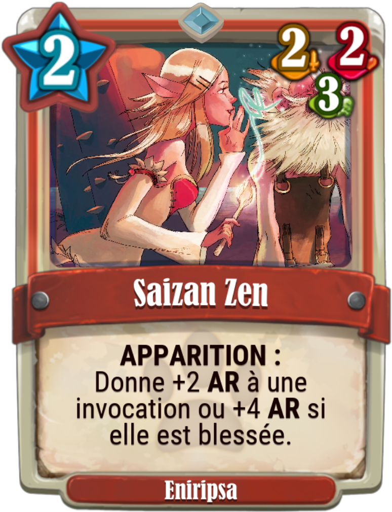Saizan Zen - Ombre Krosmaga (957x1200), Png Download