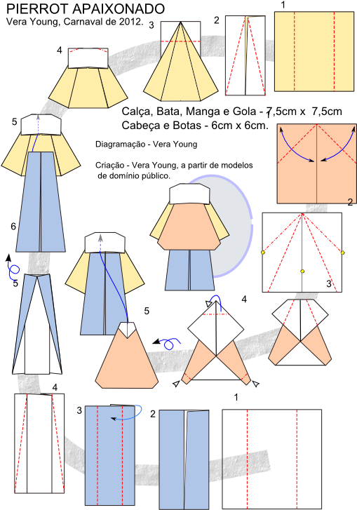 Craft Uc - - Origami (524x744), Png Download