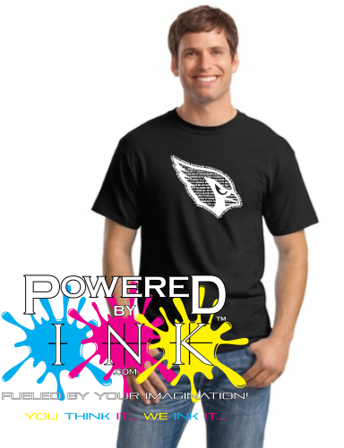 Arizona Cardinals T Shirt * One Of A Kind * Limited - Bella Canvas Forest Green (500x500), Png Download