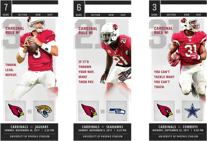Azcardinals 0002 1c-tickets (1000x566), Png Download