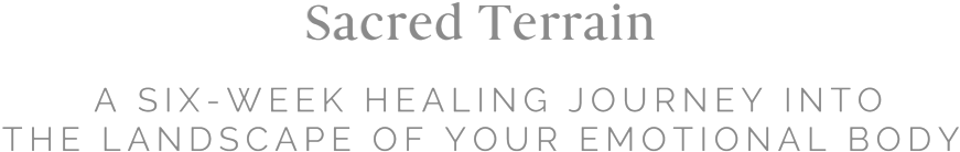 Sacred Terrain Title No Logo Large - Monochrome (1000x201), Png Download