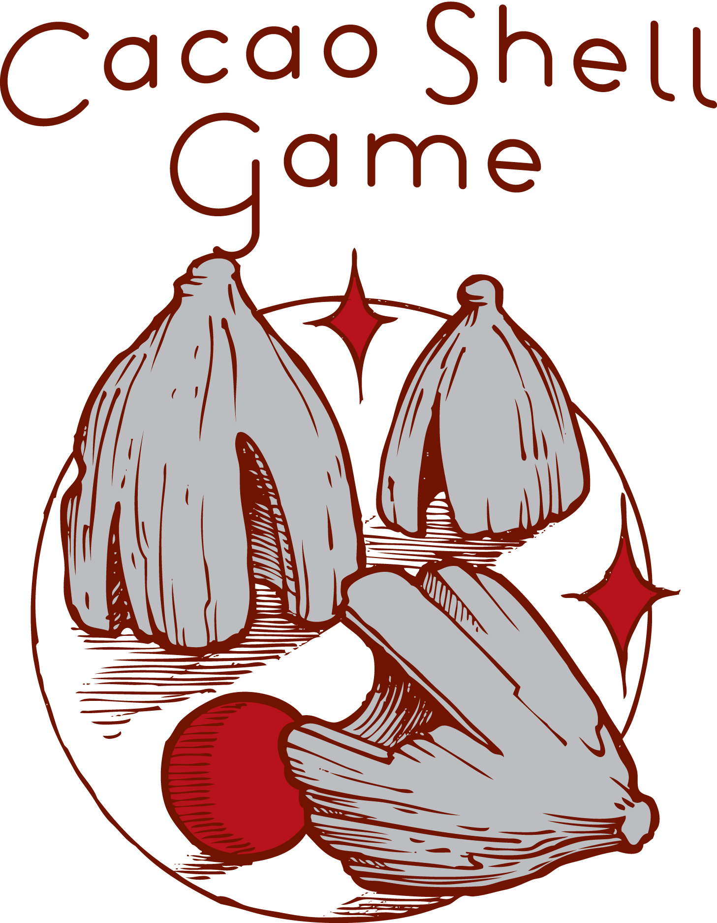 Cacao Shell Game (1457x1874), Png Download