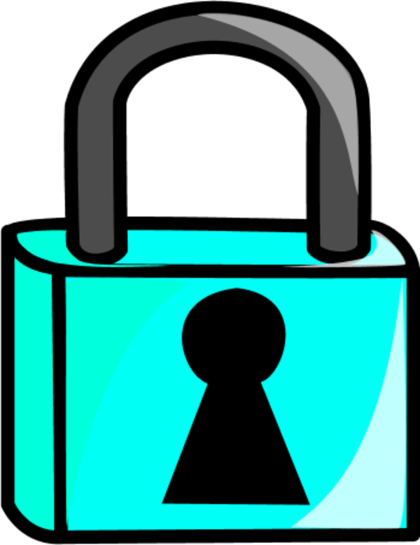 Clipart Lock (600x779), Png Download