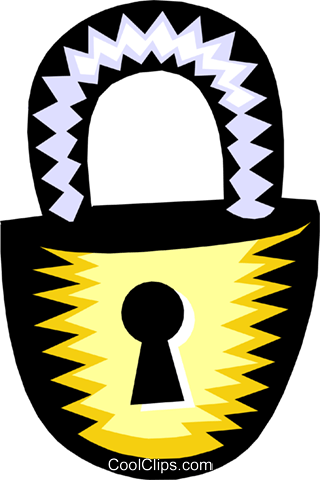 Key Lock Royalty Free Vector Clip Art Illustration - Rrm Industrial Machineries And Automation, Inc (320x480), Png Download