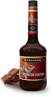 Dekuyper® Créme De Cocoa Dark - Dekuyper Liqueur Creme De Cocoa White (324x432), Png Download