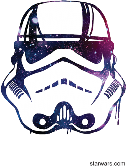 Star Wars Artistic Storm Trooper Heads Peel (467x700), Png Download