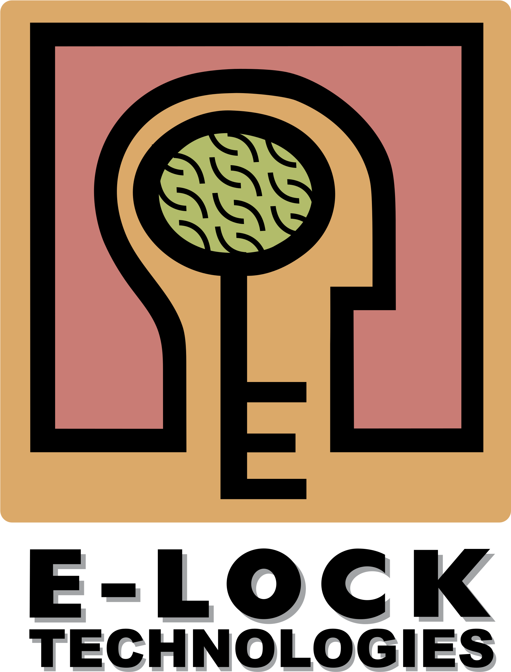 E Lock Technologies Logo Png Transparent - Portable Network Graphics (2400x2400), Png Download