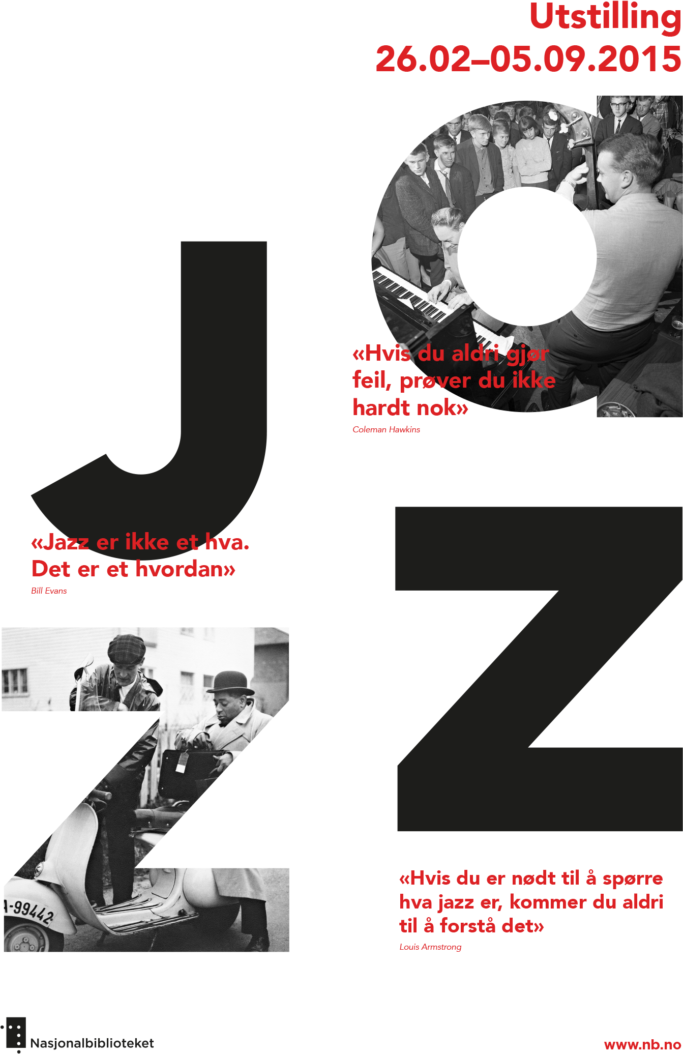 Black And White Jazz Typographic Posters (1344x2134), Png Download
