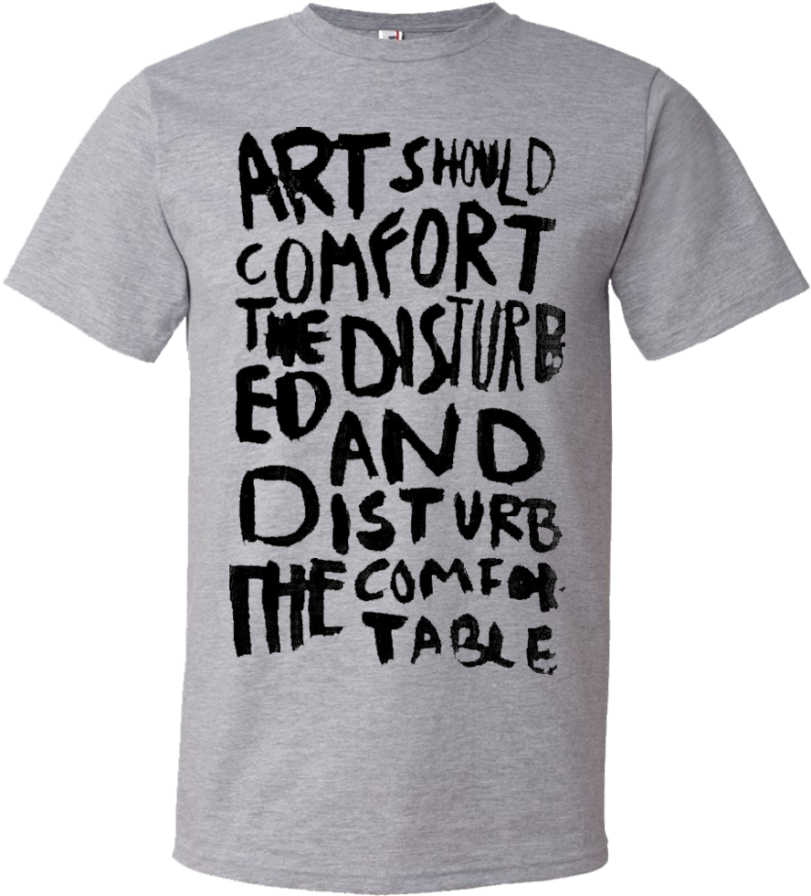 Art Should Comfort The Disturbed - Brave Like A Gryffindor (925x1024), Png Download