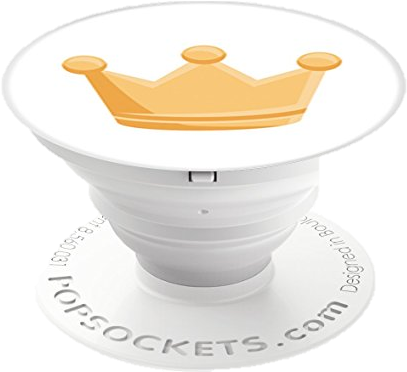 Ly Crown White - Popsocket De Musica Ly (425x425), Png Download