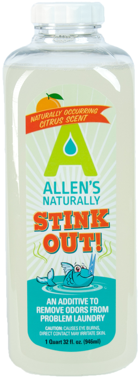 Natural Laundry Odor Remover - Allens Naturally Stink Out - 1 Pint (1000x1000), Png Download