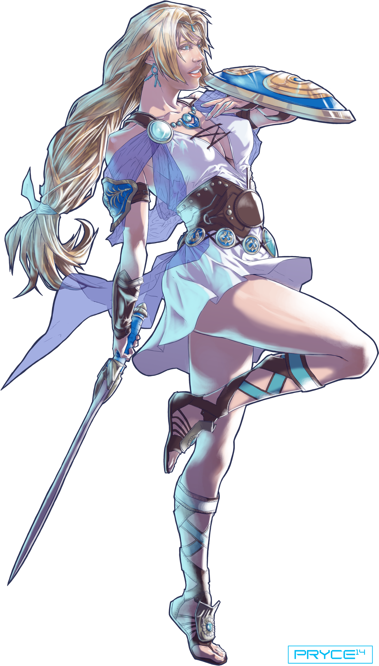 Sophitia Soulcalibur Art By Jamal Campbell - Sophitia Soul Calibur Art (1681x2800), Png Download