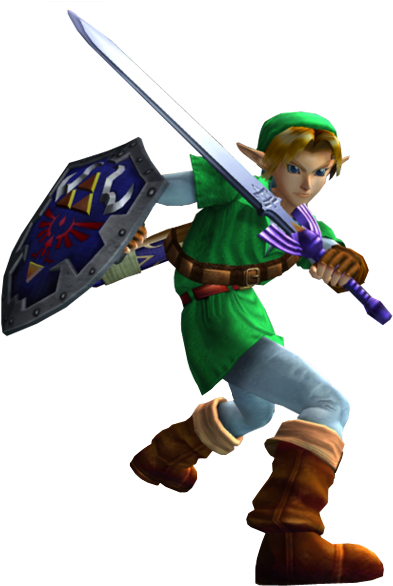 Image Link Soul Calibur Ii Png Fictional Characters - Link Soul Calibur 2 Model (420x600), Png Download