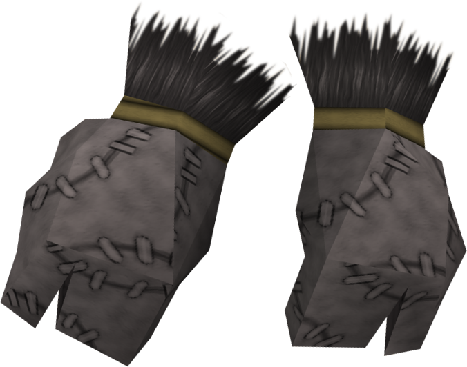Gloves Runescape Png (676x532), Png Download
