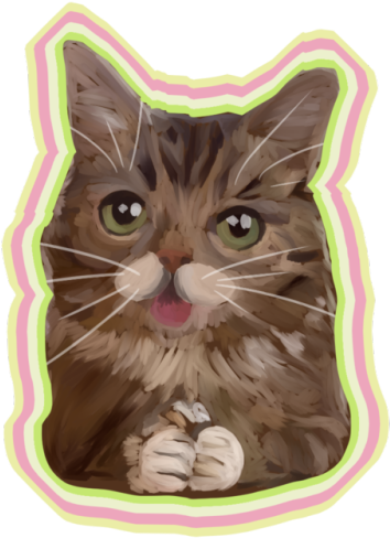 Do You Have A Moment To Talk About Our Lord And Savior - Tabby Cat (500x500), Png Download