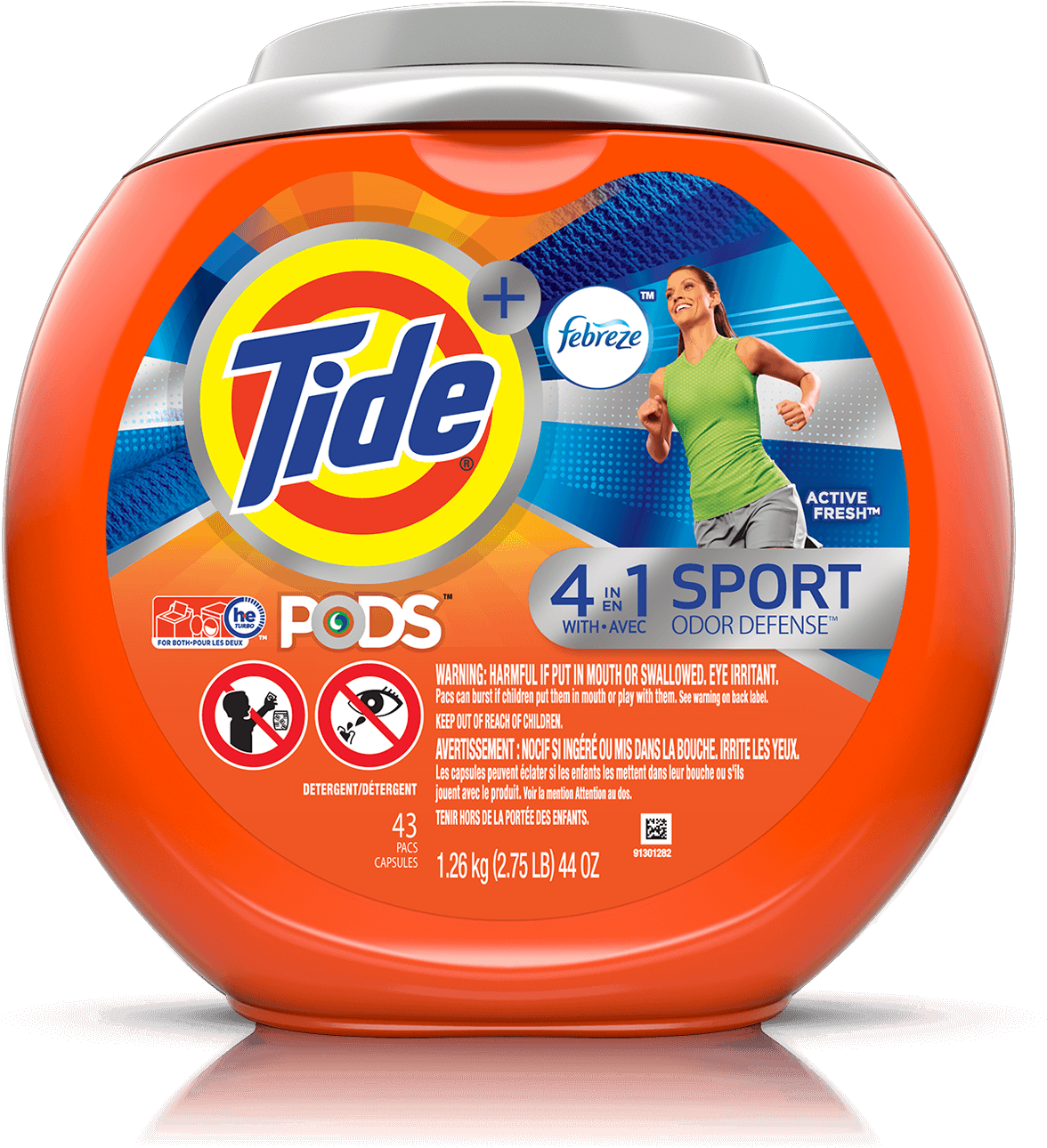 Tide Pods Odor Defense (1600x1600), Png Download