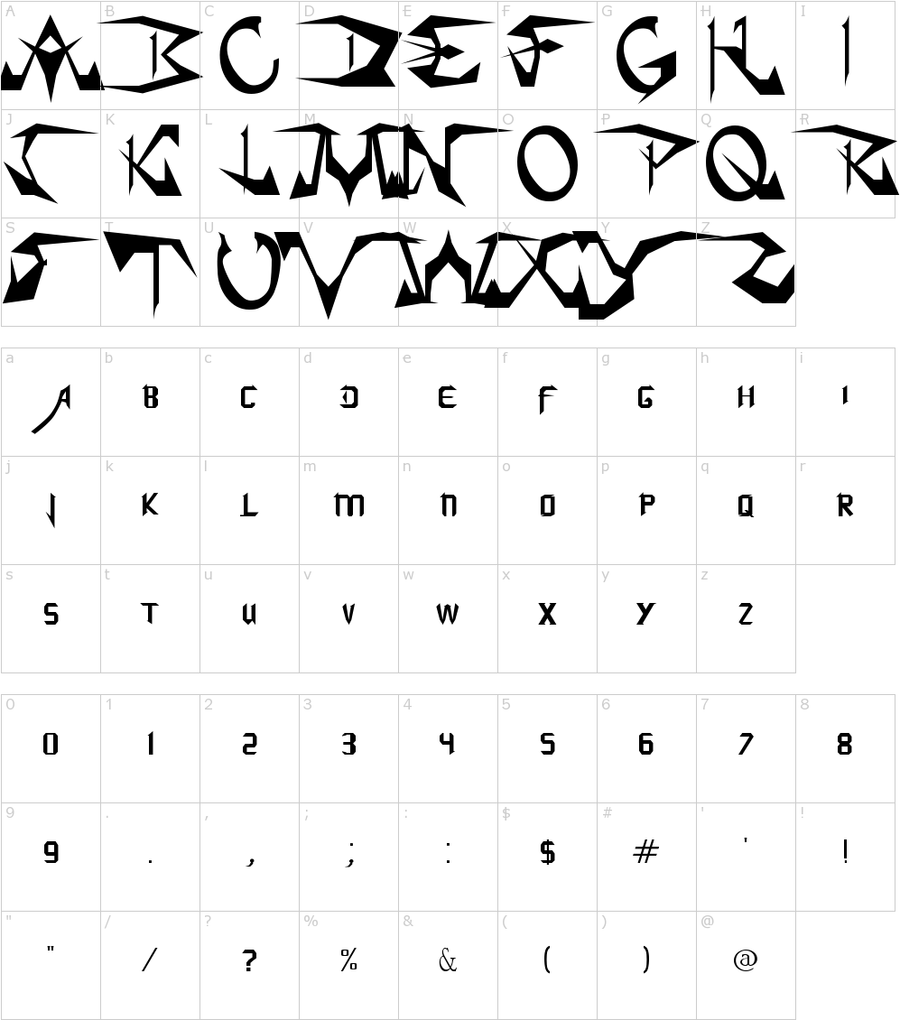 Soulcalibur Font - Character (1000x1150), Png Download