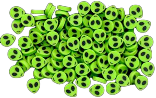 Alien Eraser (500x316), Png Download