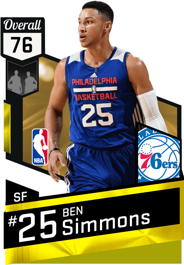 Ben Simmons - Ben Simmons Nba 2k17 (651x941), Png Download