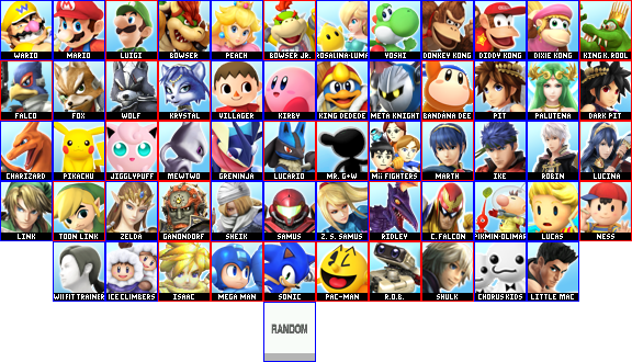 My Super Smash Bros For Wii U/3ds Roster - Shulk And Dark Pit (576x330), Png Download