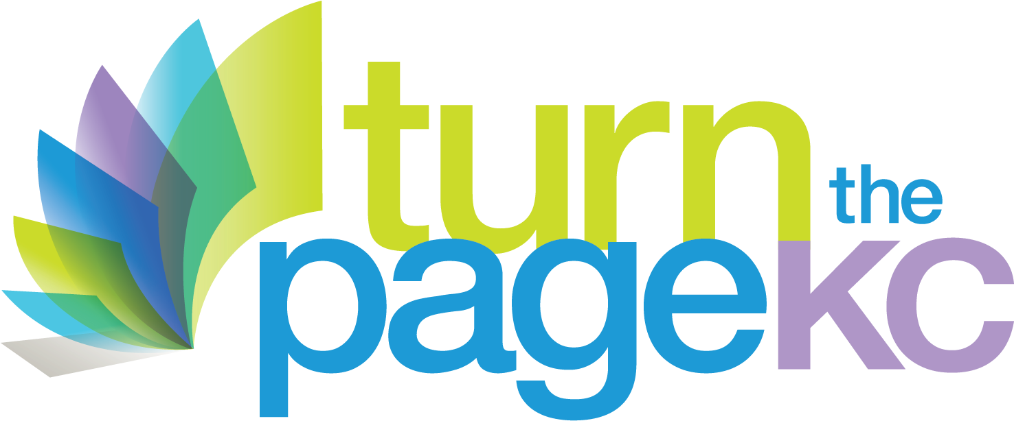 Turn The Page Kc - Turn The Page Kc Logo (2400x882), Png Download