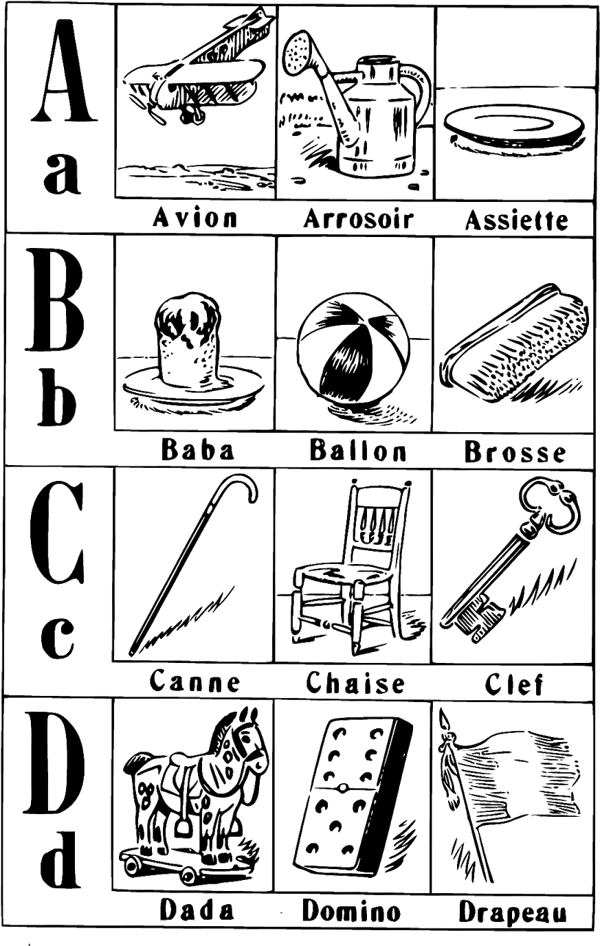 Abc Book Page, Printable - Book (1040x1600), Png Download