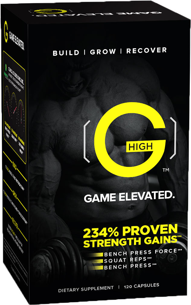 High High G Muscle Booster (957x1200), Png Download