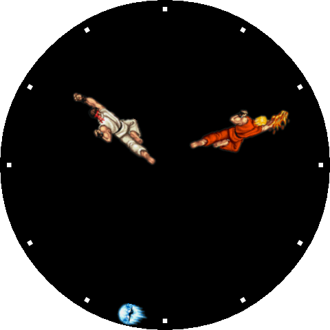 Street Fighter Ii Ryu Ken - White Oak Swimming Club (480x480), Png Download