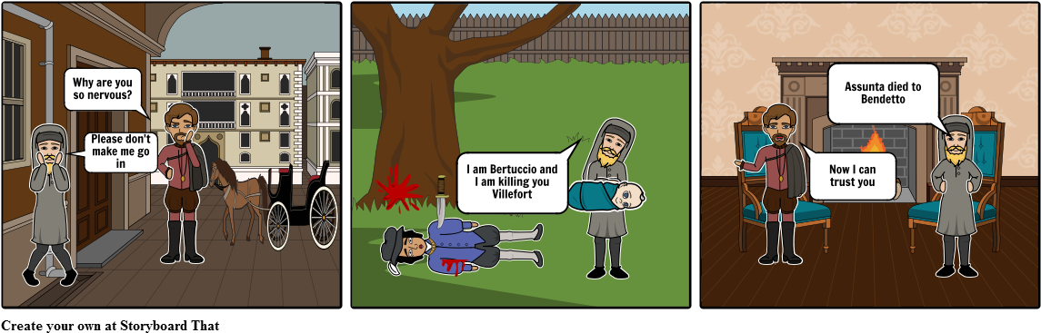 Chapter 24 Count Of Monte Cristo - Cartoon (1164x385), Png Download