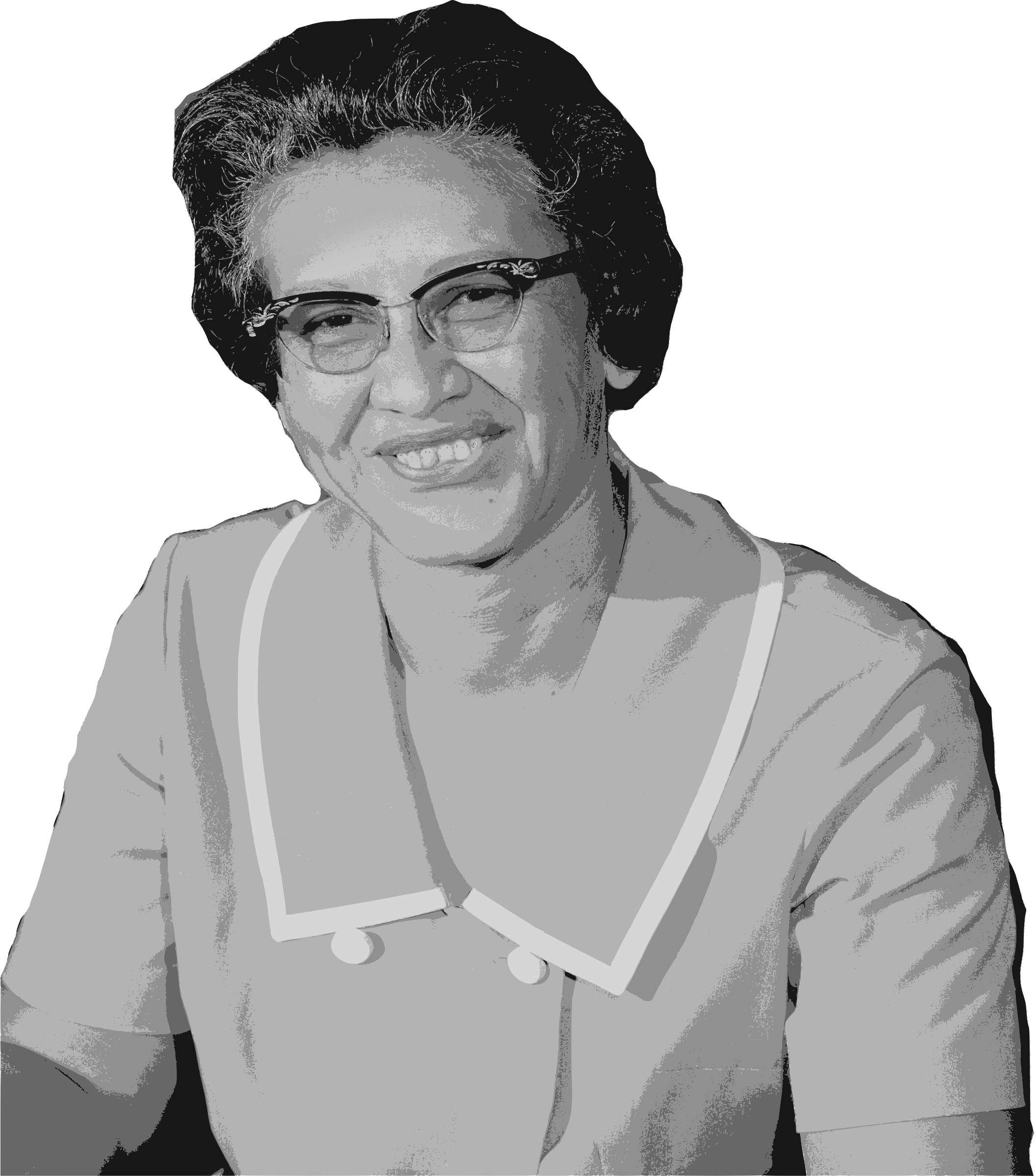 This Free Icons Png Design Of Katherine Johnson (2112x2400), Png Download