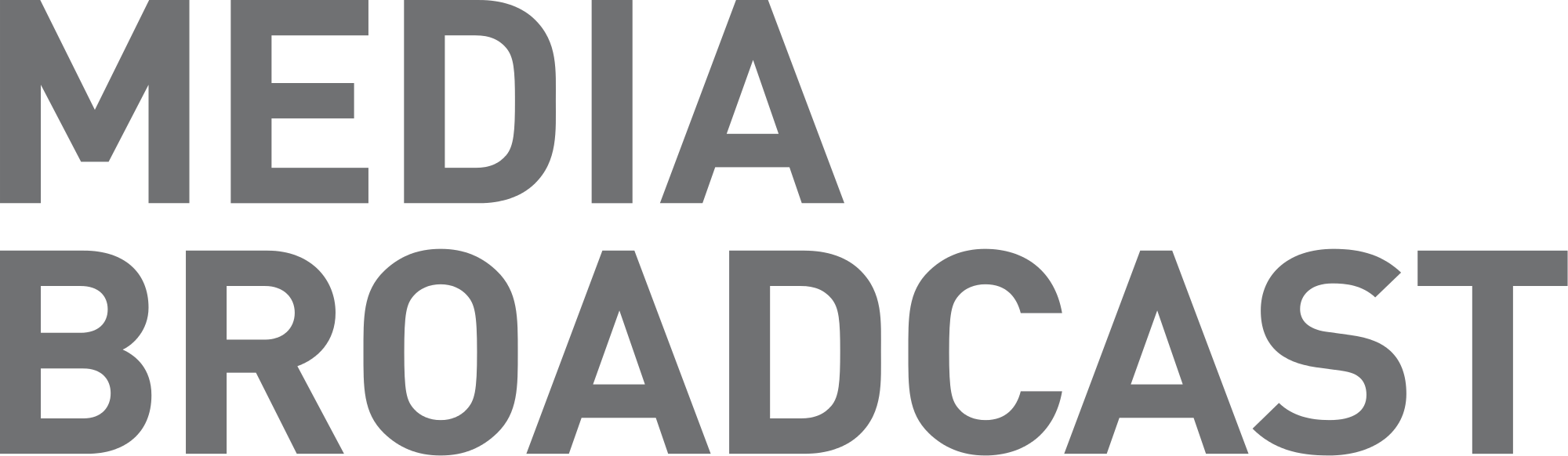 Open - Media Broadcast Logo (2000x582), Png Download