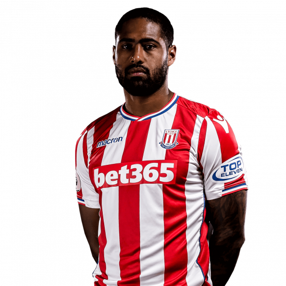 Johnson - Glen Johnson Stoke City (590x590), Png Download