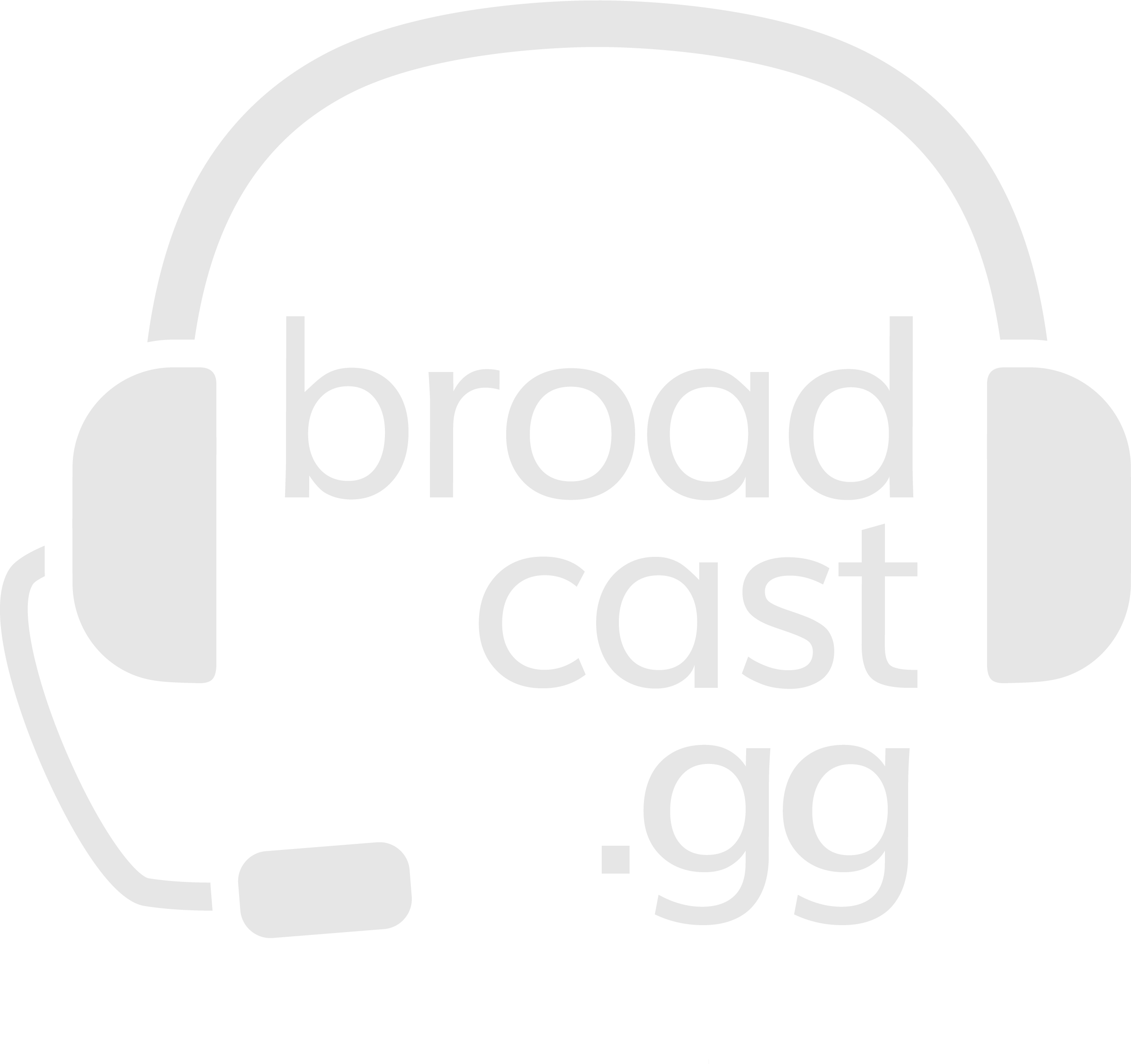 Broadcast - Gg - Broadcast Gg Logo (2436x2291), Png Download