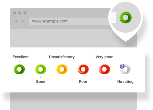 Web Of Trust Icon - Wot Services (496x357), Png Download