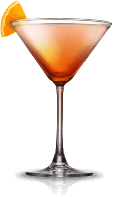 Burnt Orange Cocktail (300x540), Png Download