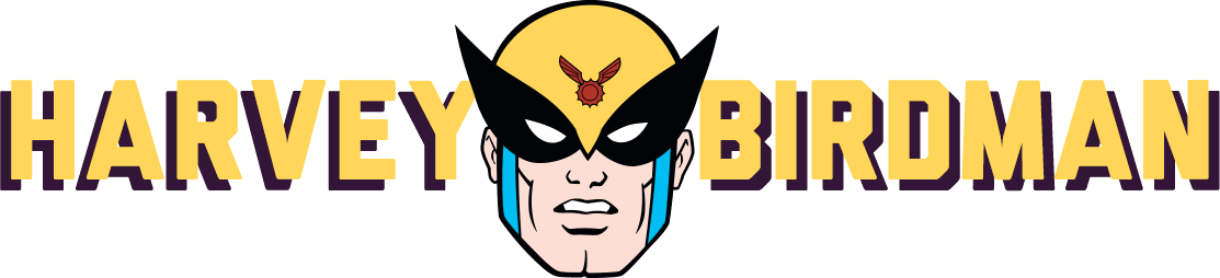 Harvey Birdman, Attorney At Law - Harvey Birdman Logo Png (1113x254), Png Download