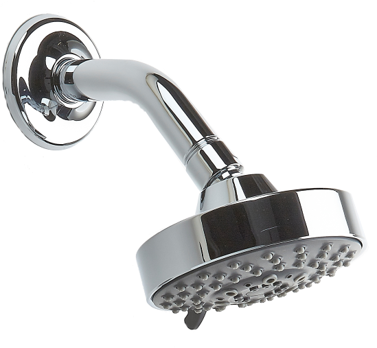 Multi Function Shower Head With Solid Brass Arm And - Taos (600x513), Png Download
