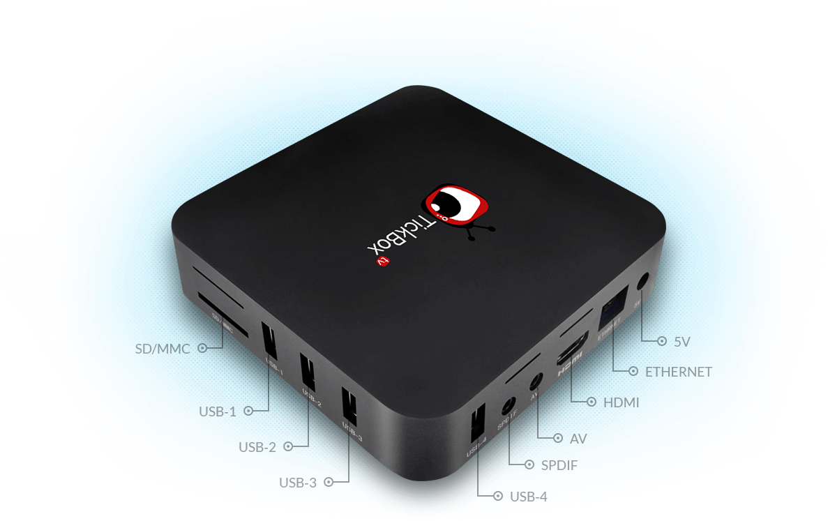 Tickbox Is Powered By Android - Tickbox Tv (1200x747), Png Download