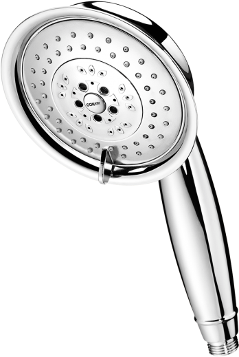 6-setting Handheld Showerhead With Microban® Protection - Hand Held Shower Head Png (550x550), Png Download