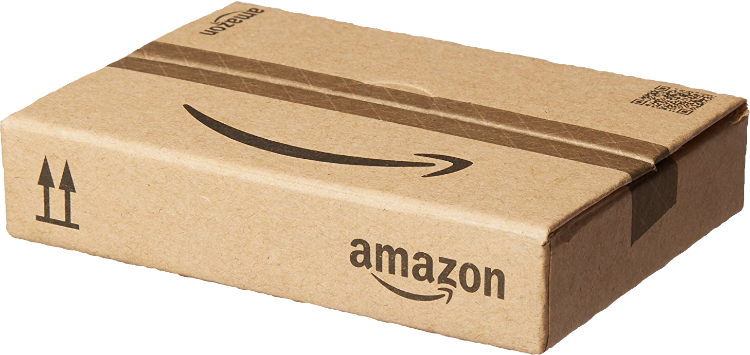 Amazon Amazonbox Box Shopping Delivery Gift Onlineshopp - Box Carton Amazon (1458x691), Png Download