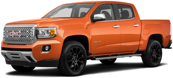 Lease The New 2019 Gmc Canyon All Terrain Crew Cab - 2018 Gmc Canyon Crew Cab White (800x400), Png Download