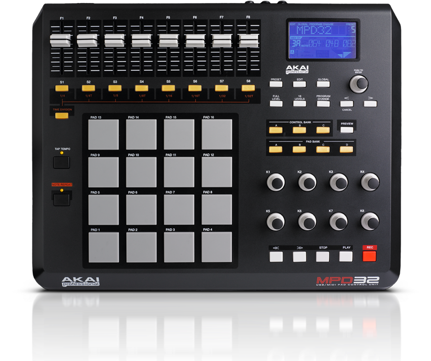 Akai Mpd32 (1200x750), Png Download