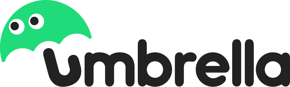 Umbrella Games Logo - Umbrella Company (1199x359), Png Download