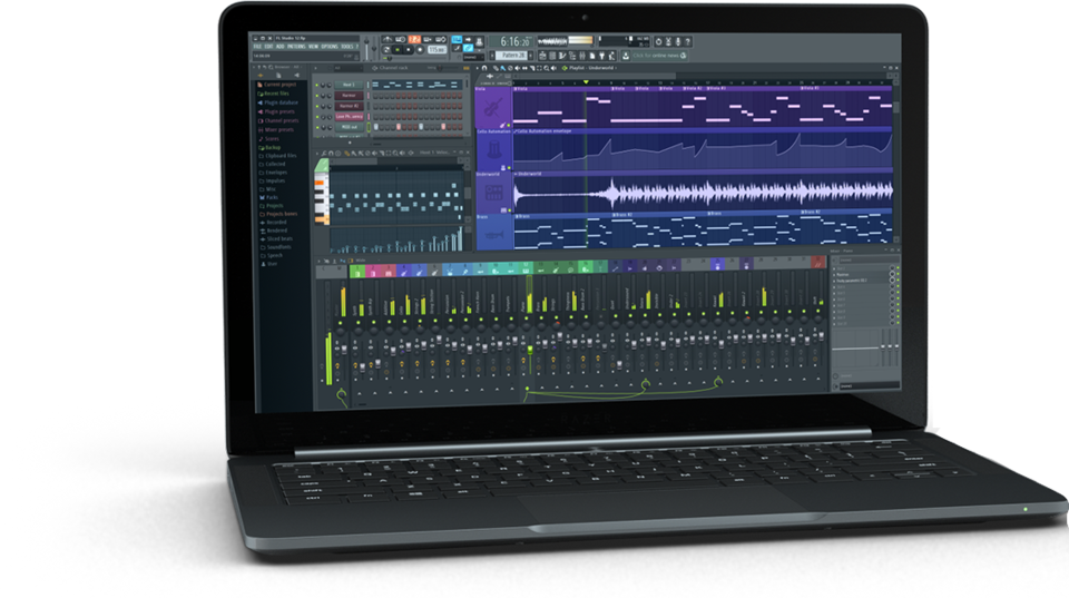 Explore Fl Studio 12 & Razer Music - Line Fl Studio 11 Producer Edition (960x537), Png Download