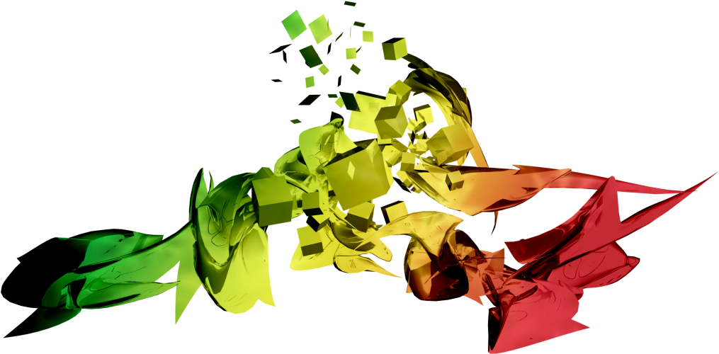 Rastaabstract Zps27feaa41 - Visual Arts (1024x508), Png Download