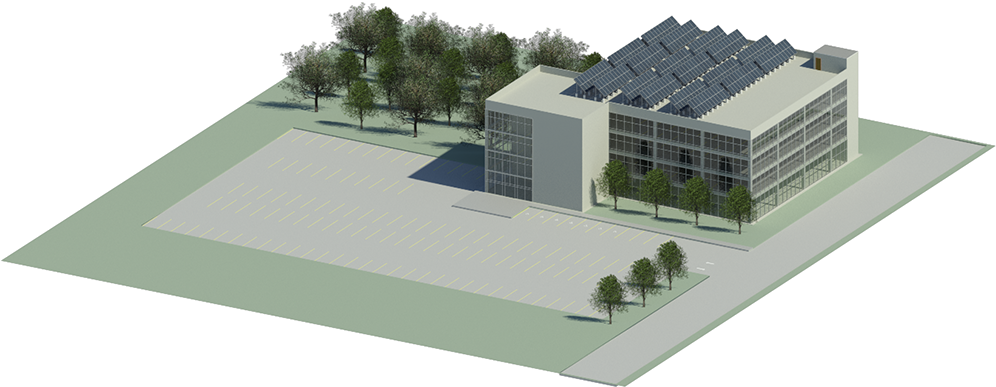 Integrated Building Systems - Scale Model (1200x640), Png Download