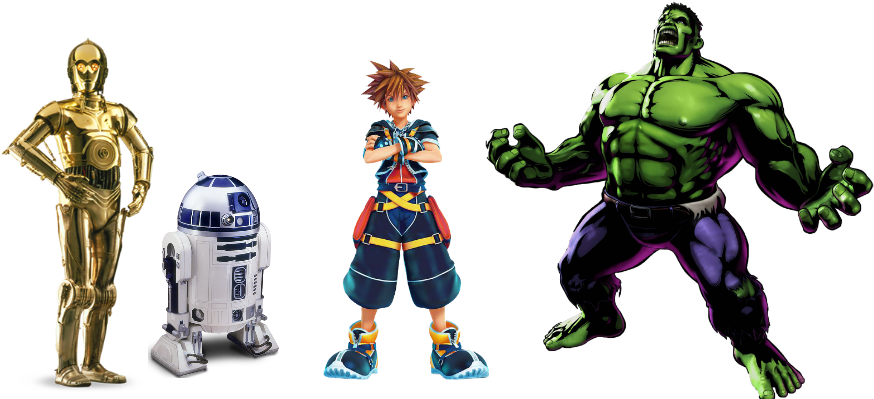 Sí, Kingdom Hearts 3 Podría Incluir Personajes De Star - Ultimate Marvel Vs Capcom 3 Hulk (940x400), Png Download