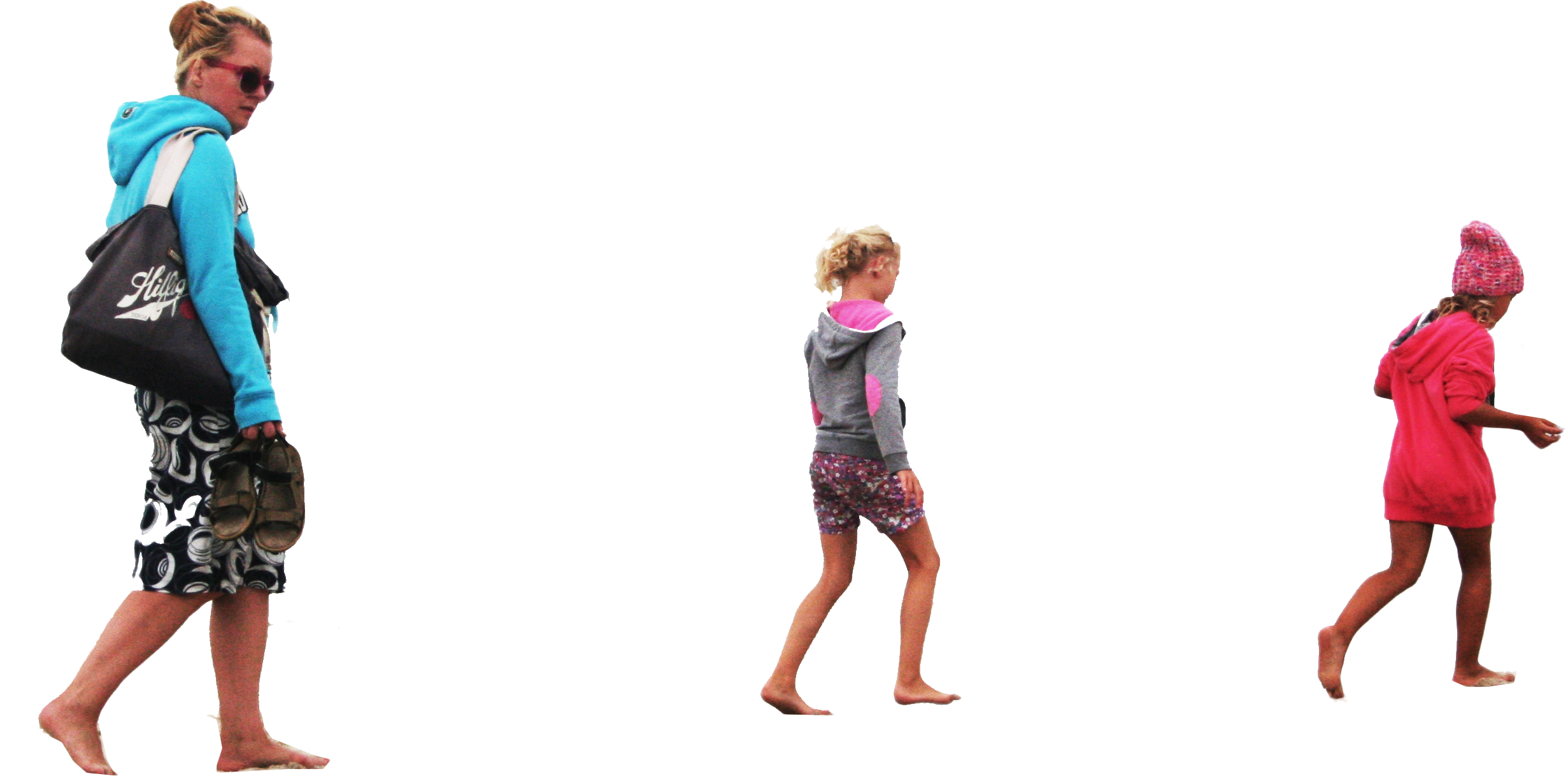 People Cutouts - - Child Jumping Cutout Png (2462x1218), Png Download